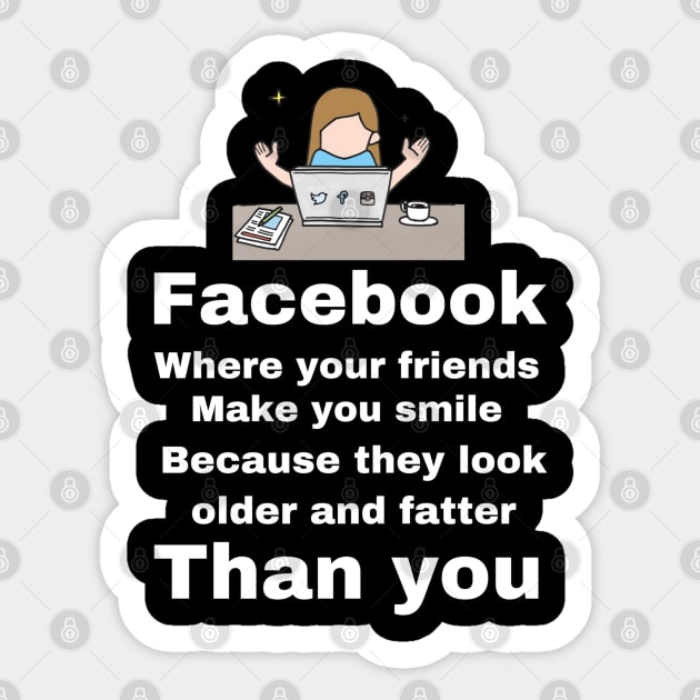 Facebook - Friends Sticker by CocoBayWinning 